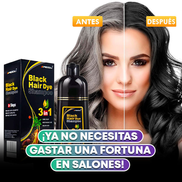 Shampoo Black Hair -Cubre Canas