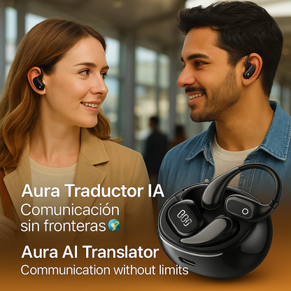 Auriculares Aura Traductor IA