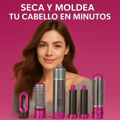 Cepillo Alisador Secador 5 En 1 Multifuncional BellaAir 5