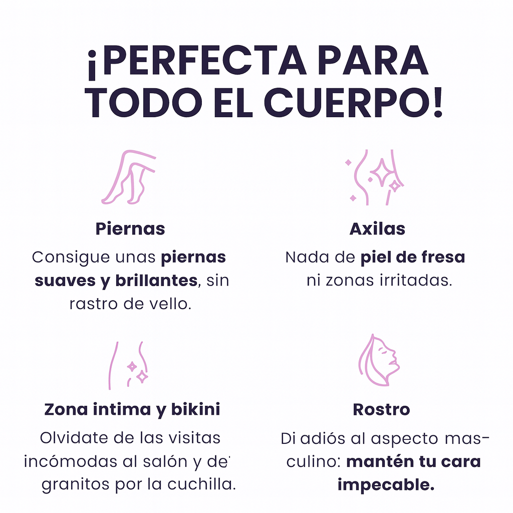 Depilación Suave y Cómoda